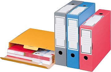  Smartbox Pro Archiv-Ablagebox blau 315x96x260 mm 